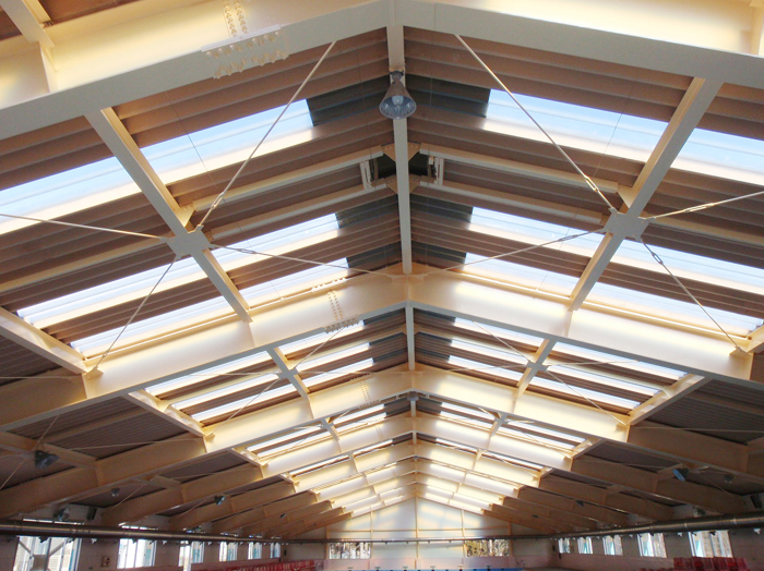   【階上町】階上町民プール　鉄骨塗装工事