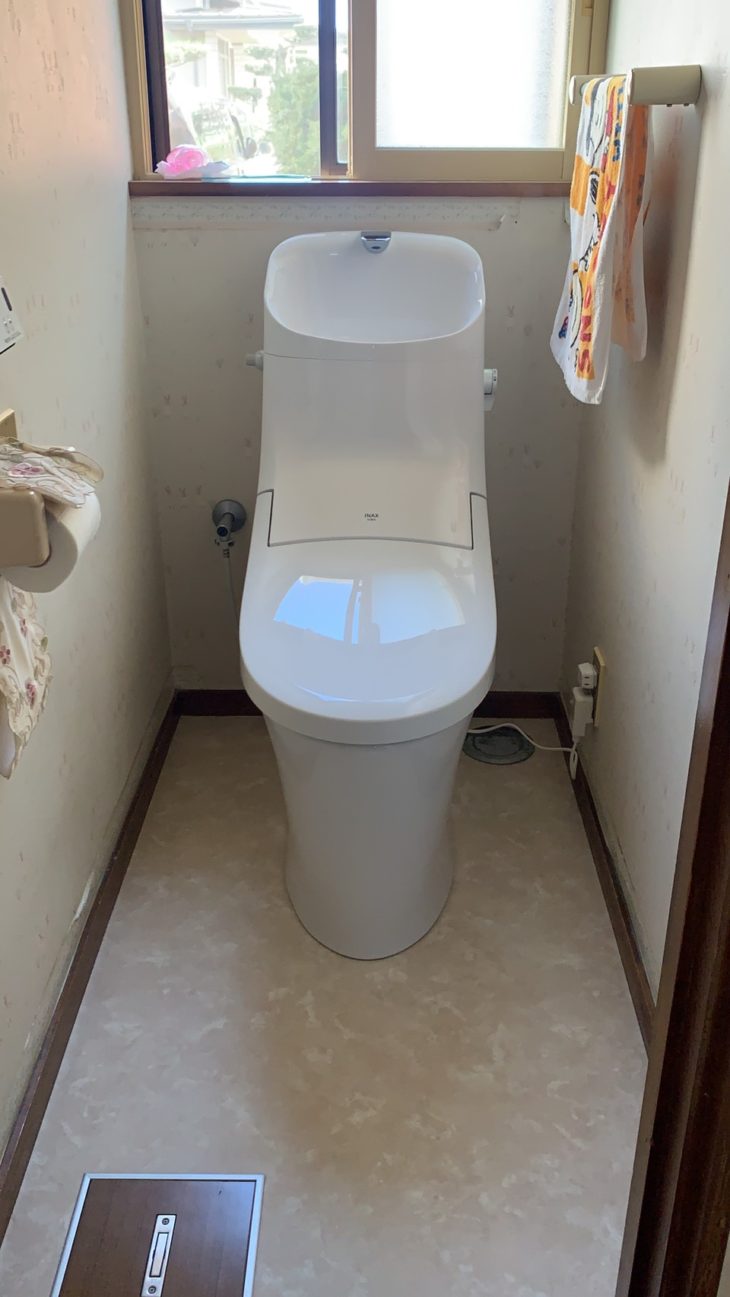   【八戸】S様邸　洋式トイレ交換工事　