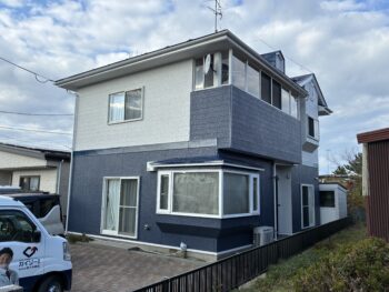 【八戸市】屋根外壁塗装　T様邸